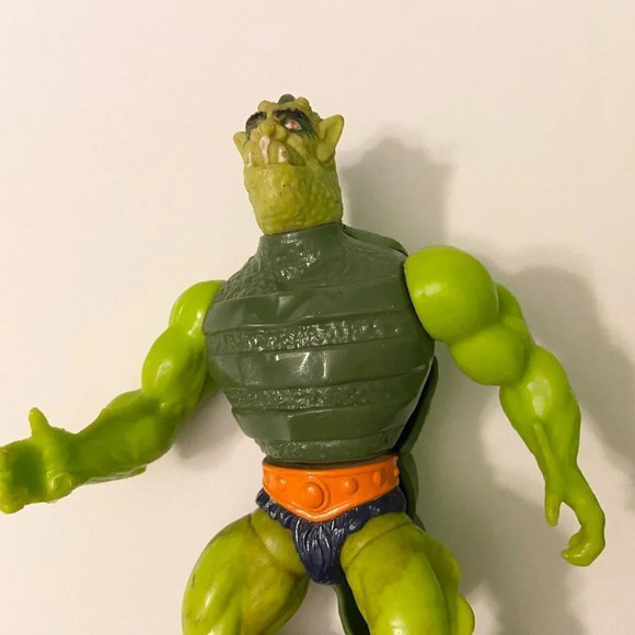 Vintage 1983 MOTU Whiplash Masters Of The Universe  He Man Torn Cape - Picture 16 of 16